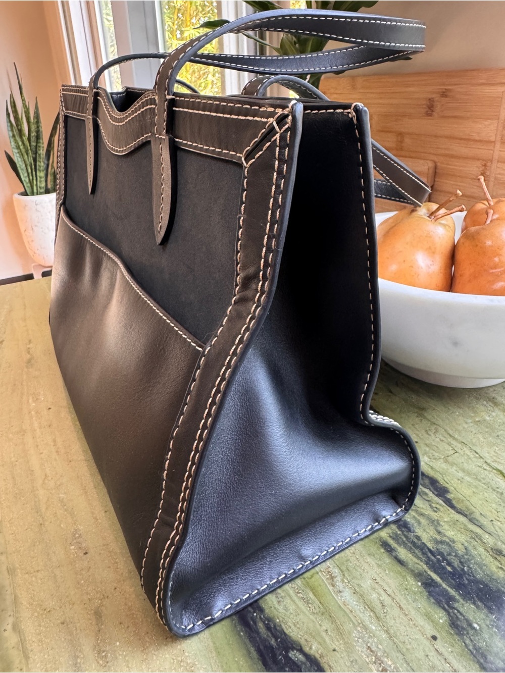 Beautiful Sam Edelman EE Logo Tote - Picture 4 of 11